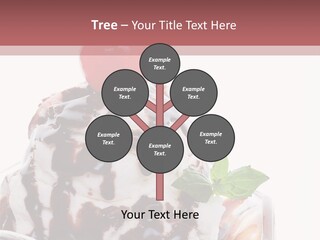 Cream Syrup Sweet PowerPoint Template