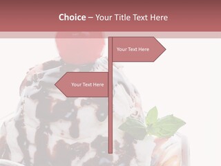 Cream Syrup Sweet PowerPoint Template