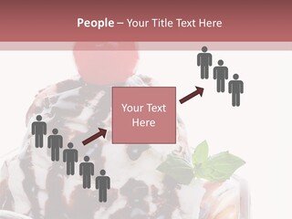 Cream Syrup Sweet PowerPoint Template