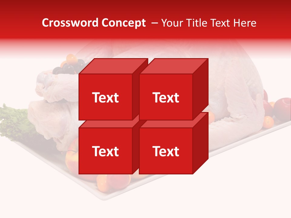 Meat Turkey Healthy PowerPoint Template