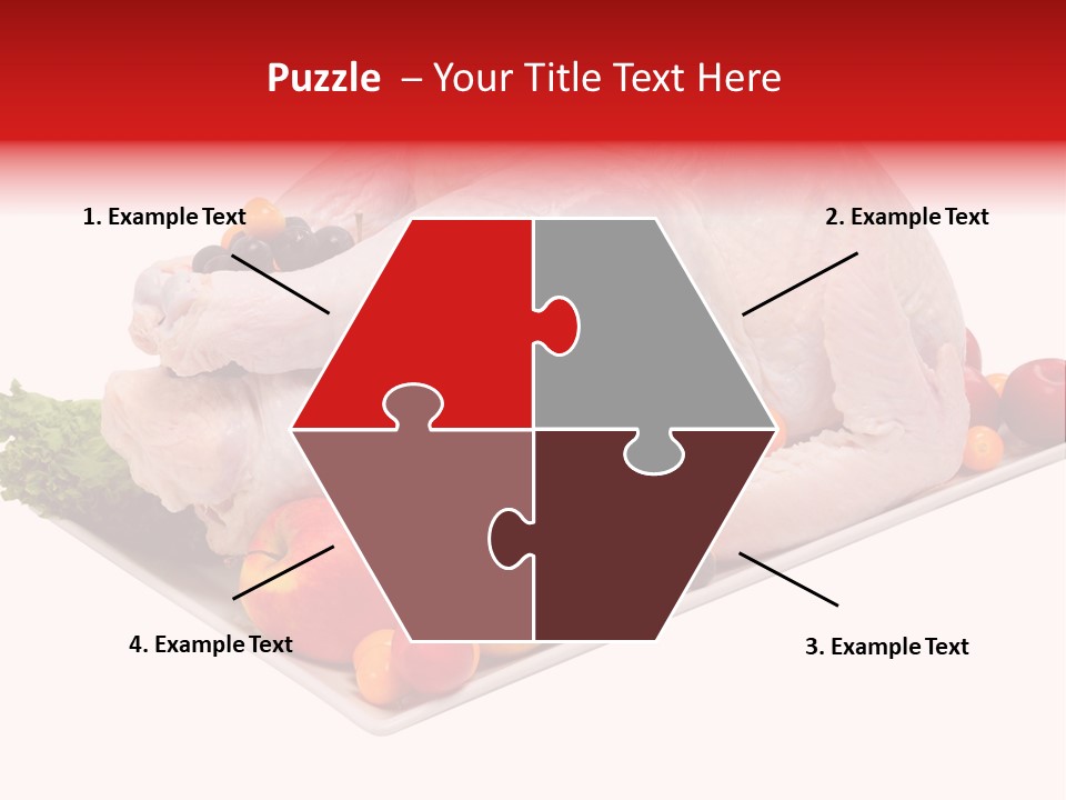 Meat Turkey Healthy PowerPoint Template