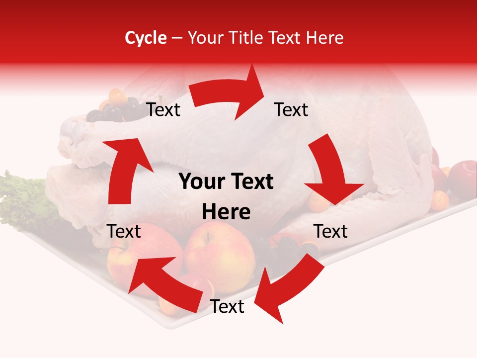 Meat Turkey Healthy PowerPoint Template