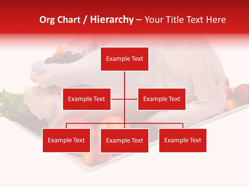 Meat Turkey Healthy PowerPoint Template