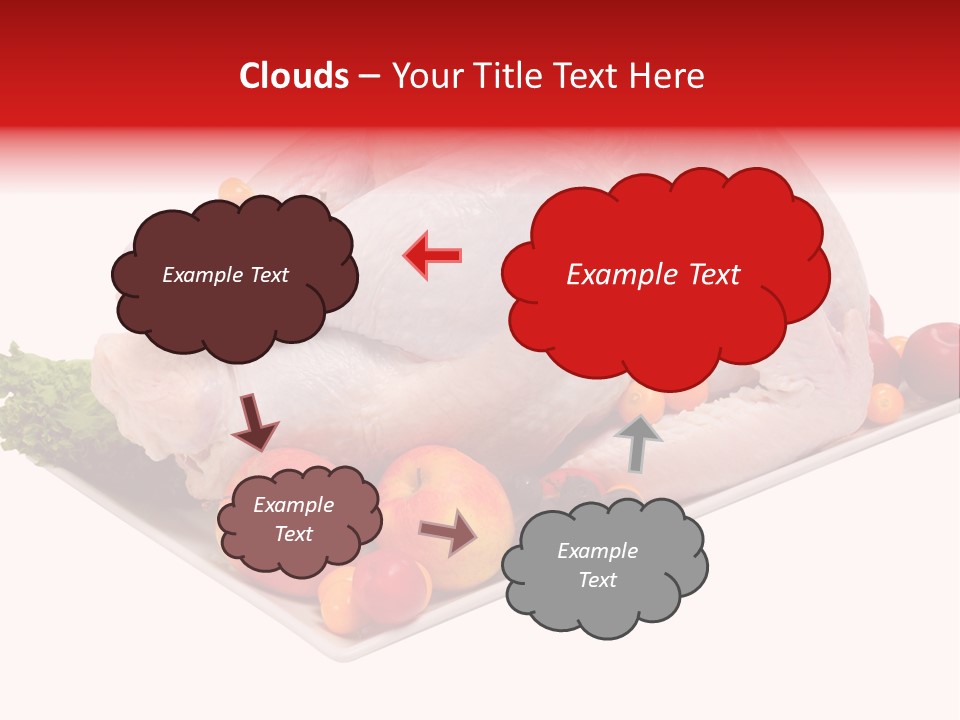 Meat Turkey Healthy PowerPoint Template