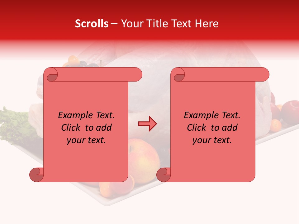 Meat Turkey Healthy PowerPoint Template