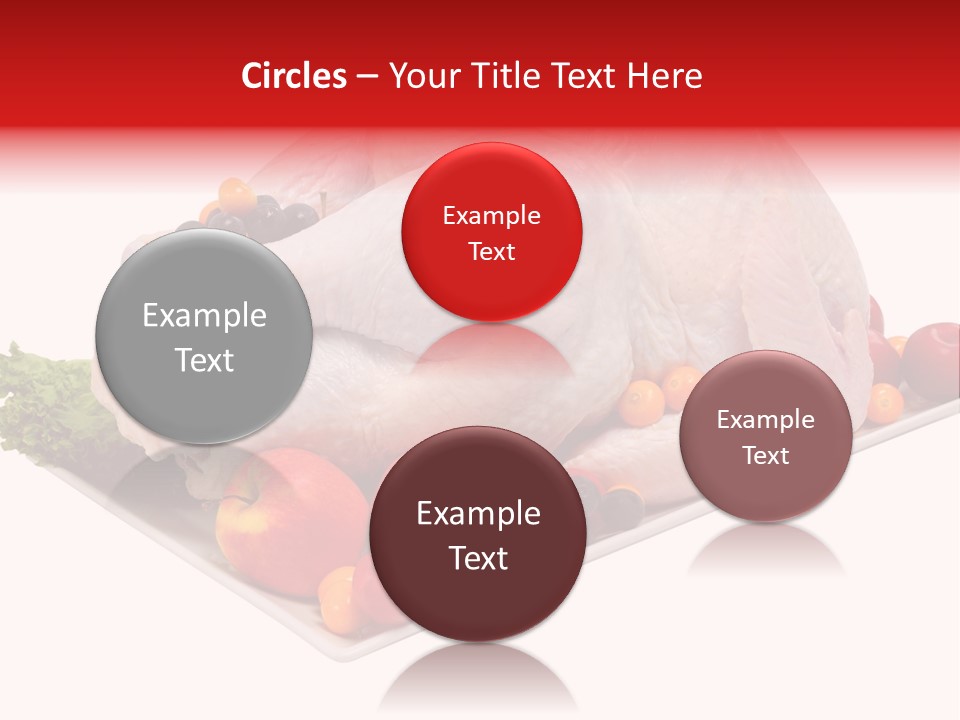 Meat Turkey Healthy PowerPoint Template