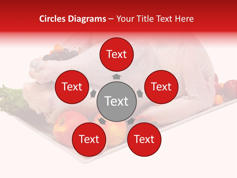 Meat Turkey Healthy PowerPoint Template