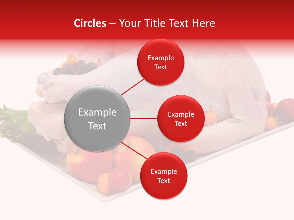 Meat Turkey Healthy PowerPoint Template