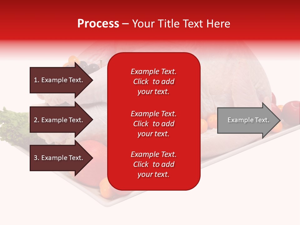 Meat Turkey Healthy PowerPoint Template