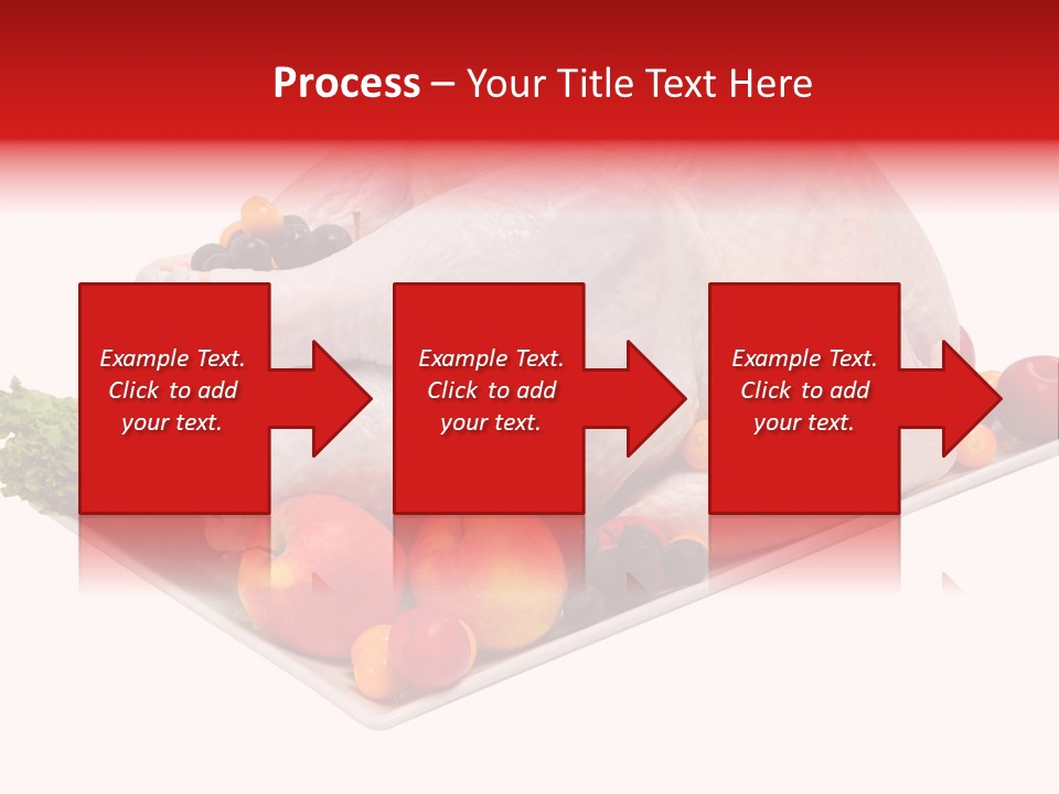 Meat Turkey Healthy PowerPoint Template
