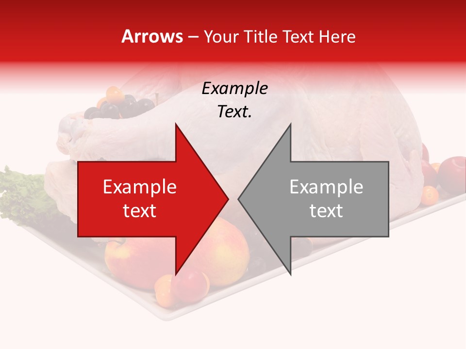 Meat Turkey Healthy PowerPoint Template