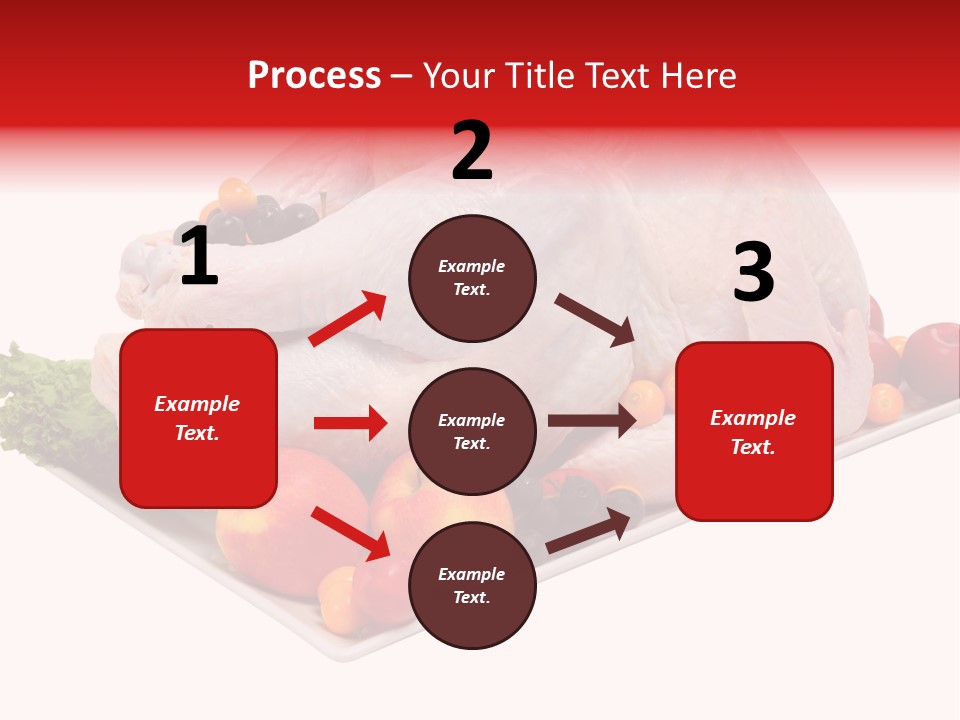Meat Turkey Healthy PowerPoint Template