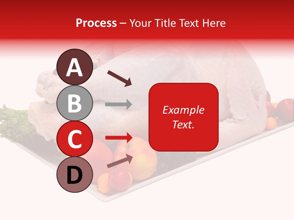 Meat Turkey Healthy PowerPoint Template