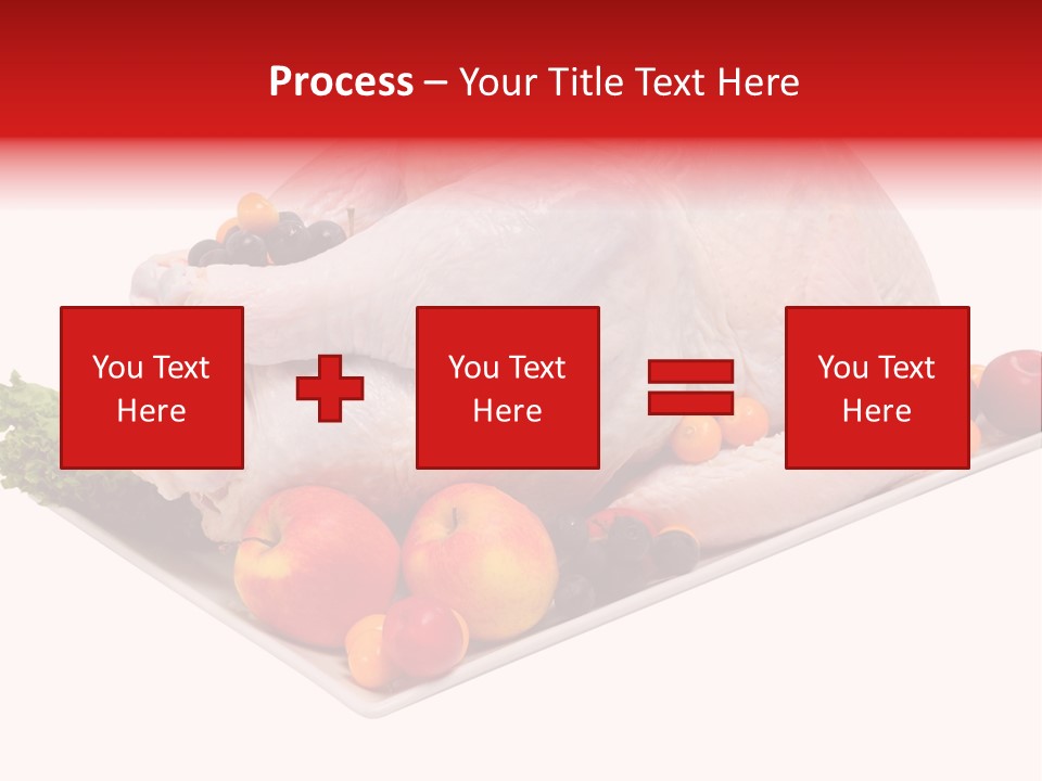 Meat Turkey Healthy PowerPoint Template