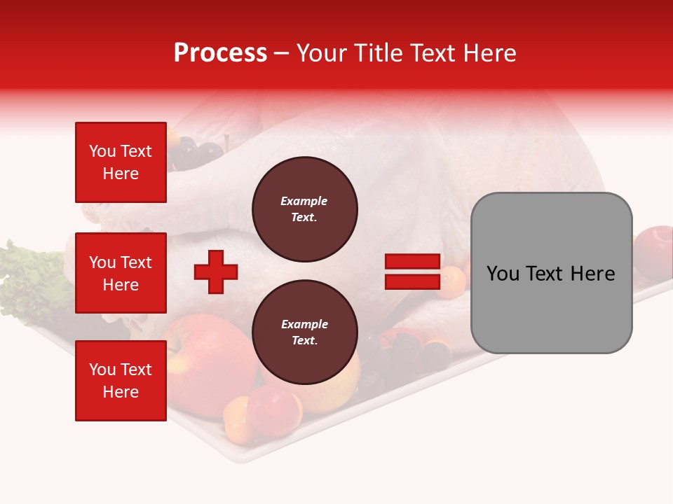 Meat Turkey Healthy PowerPoint Template
