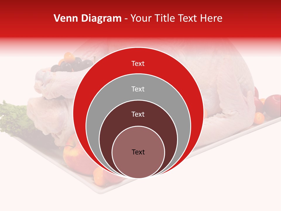 Meat Turkey Healthy PowerPoint Template