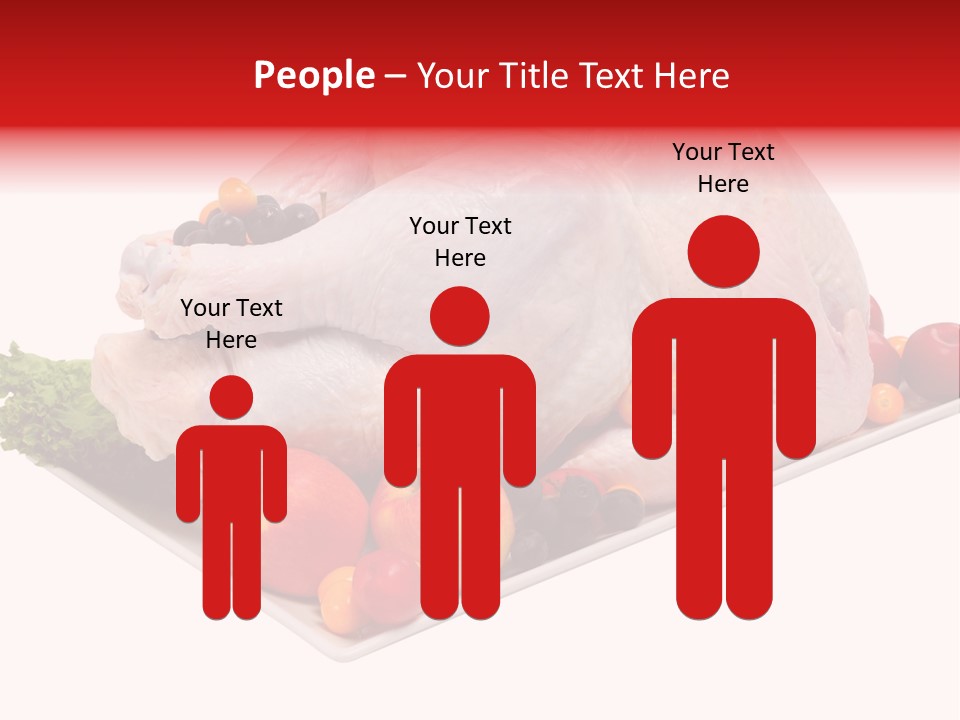 Meat Turkey Healthy PowerPoint Template