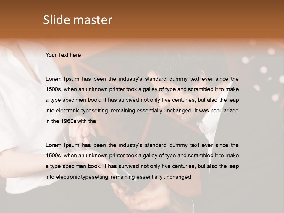 Restaurant Wine Woman PowerPoint Template