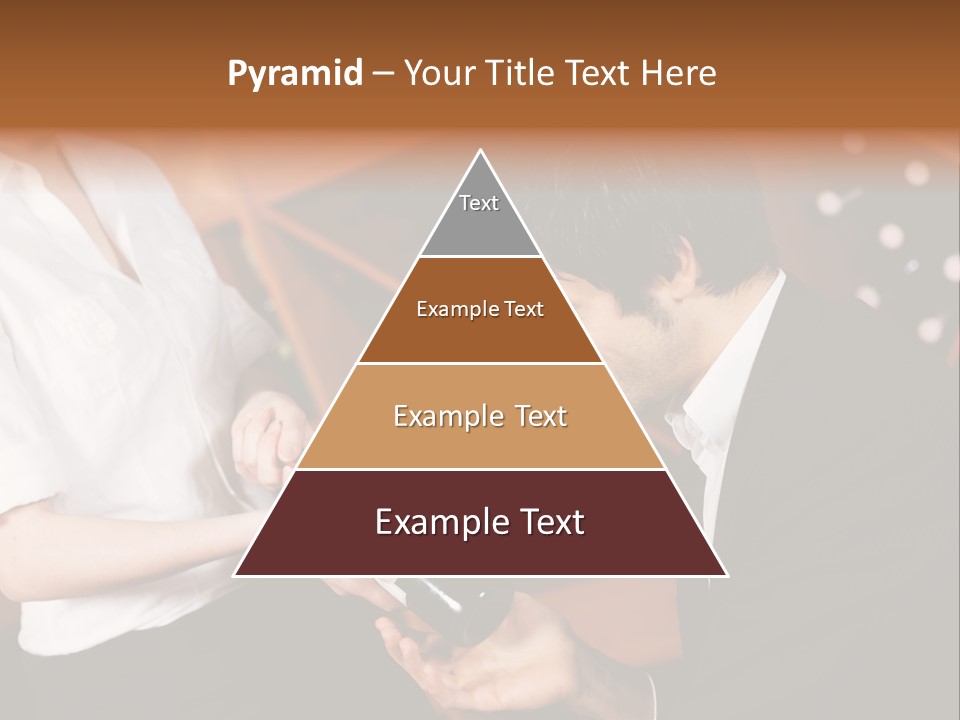 Restaurant Wine Woman PowerPoint Template