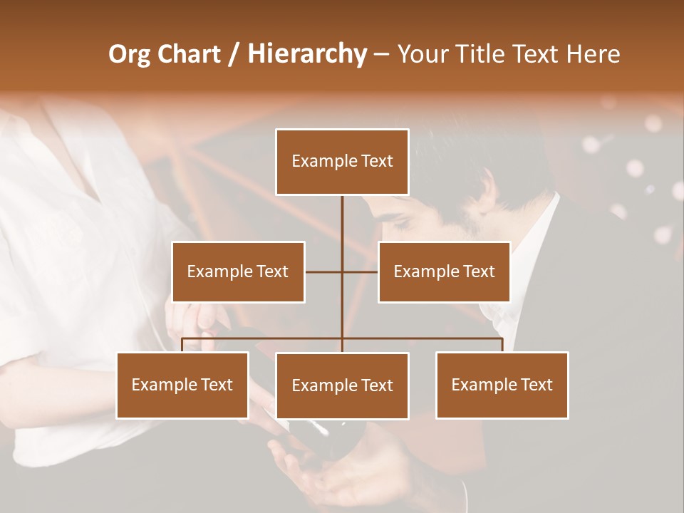 Restaurant Wine Woman PowerPoint Template