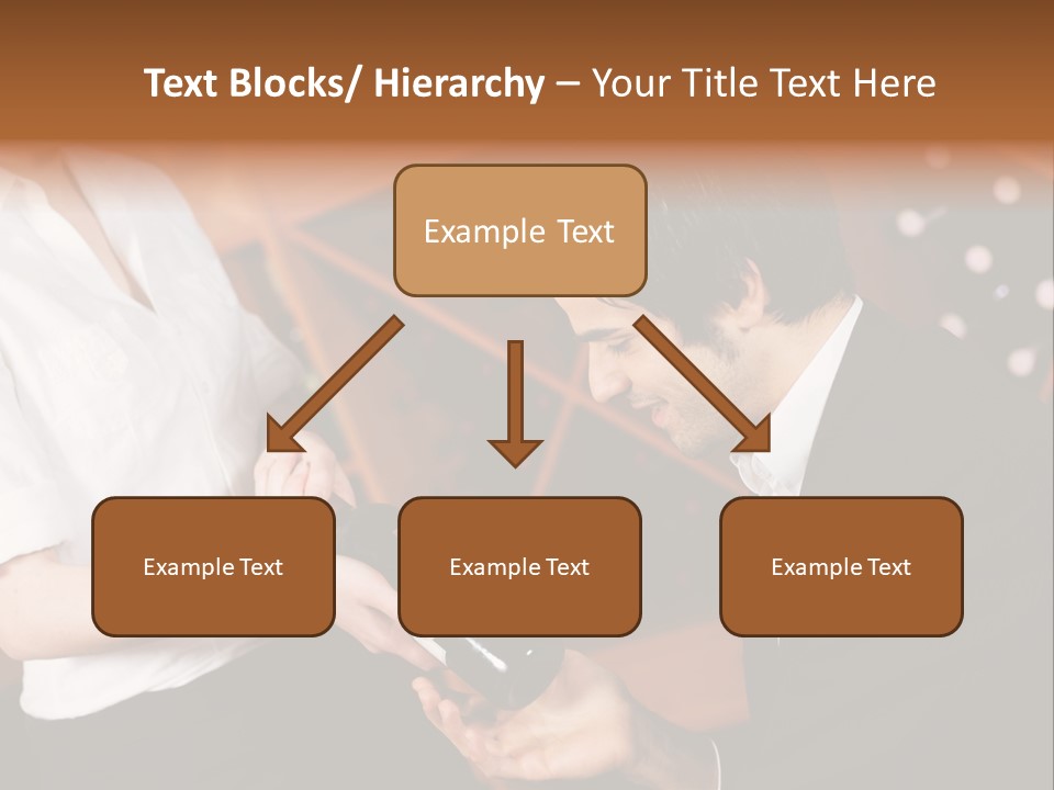 Restaurant Wine Woman PowerPoint Template