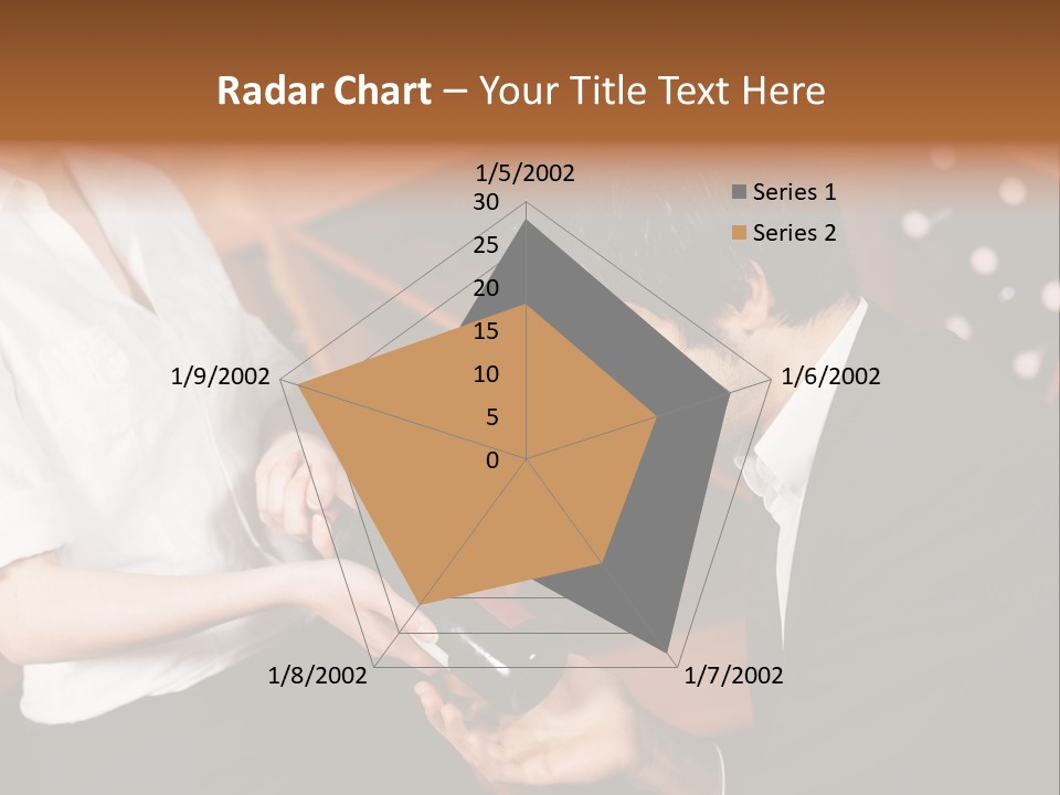 Restaurant Wine Woman PowerPoint Template