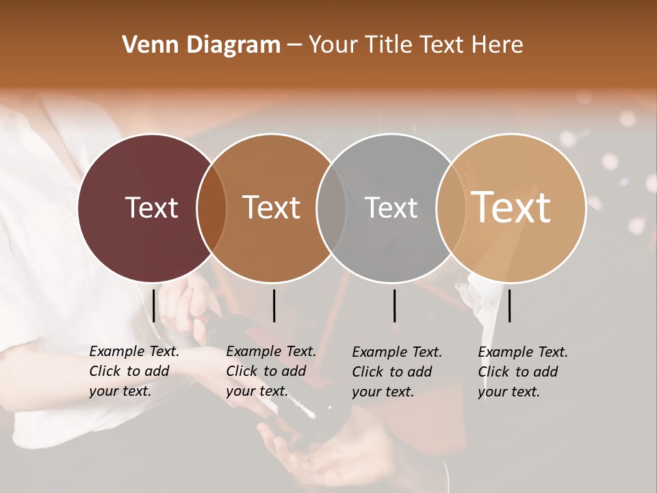 Restaurant Wine Woman PowerPoint Template