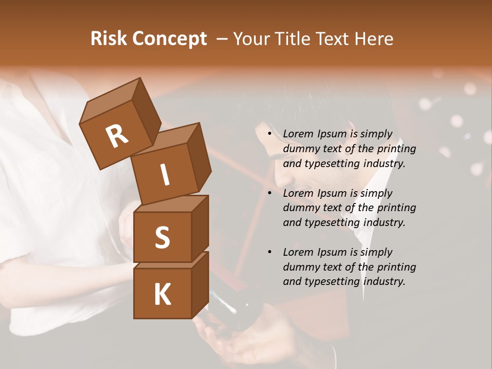 Restaurant Wine Woman PowerPoint Template