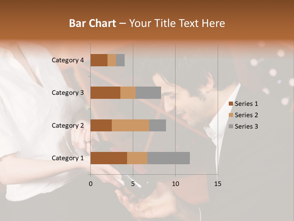 Restaurant Wine Woman PowerPoint Template