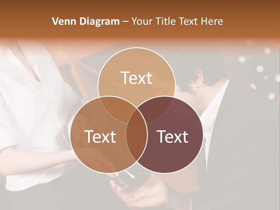 Restaurant Wine Woman PowerPoint Template