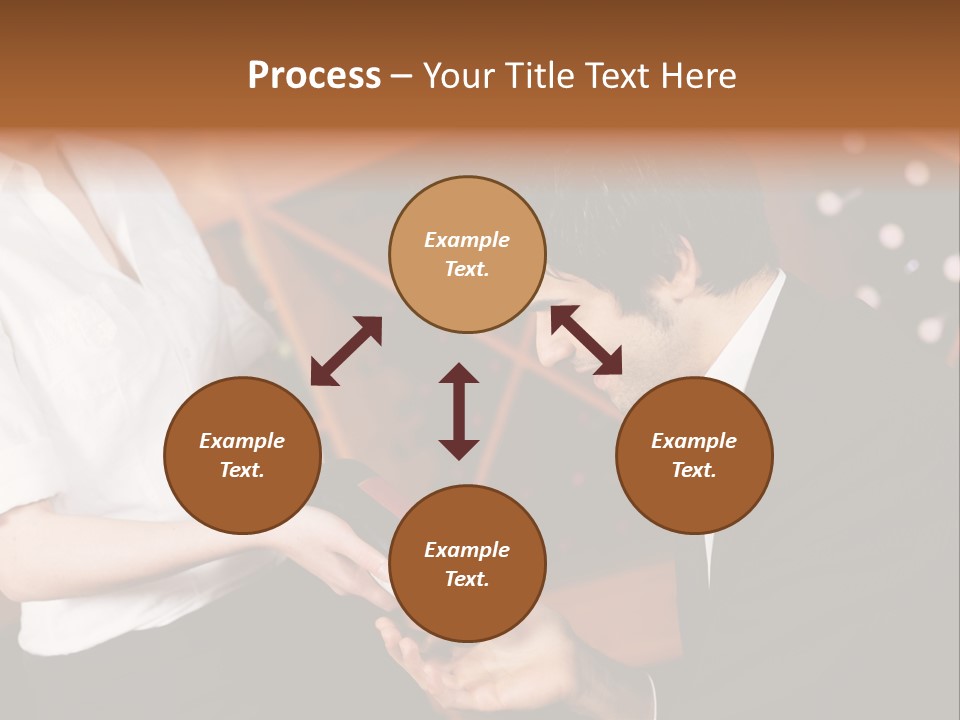 Restaurant Wine Woman PowerPoint Template