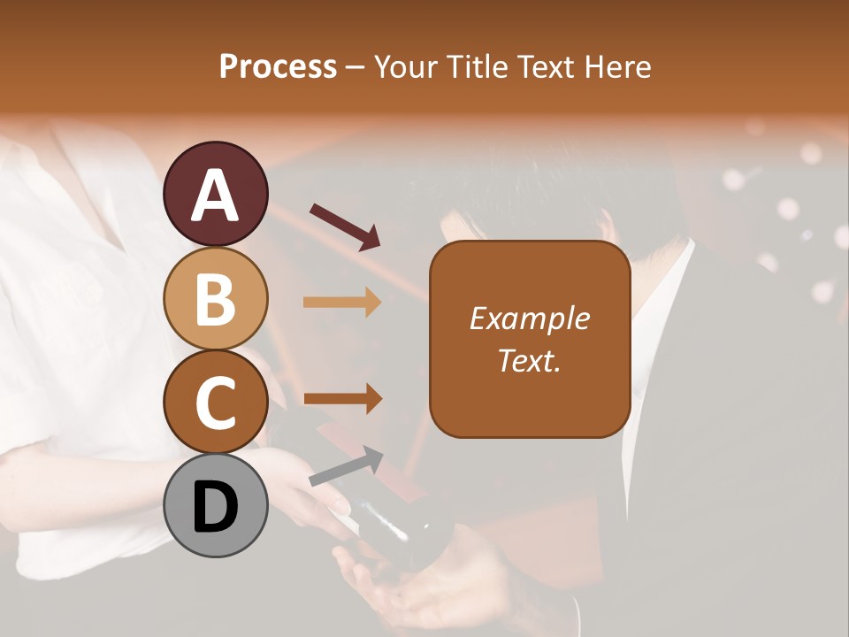 Restaurant Wine Woman PowerPoint Template