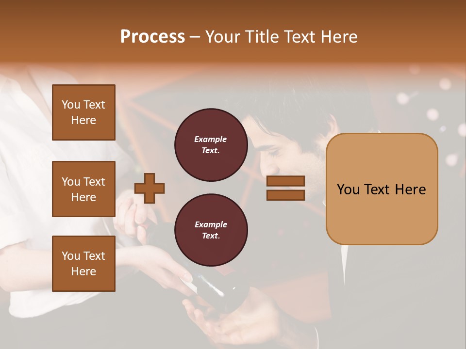 Restaurant Wine Woman PowerPoint Template