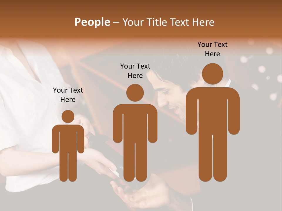 Restaurant Wine Woman PowerPoint Template