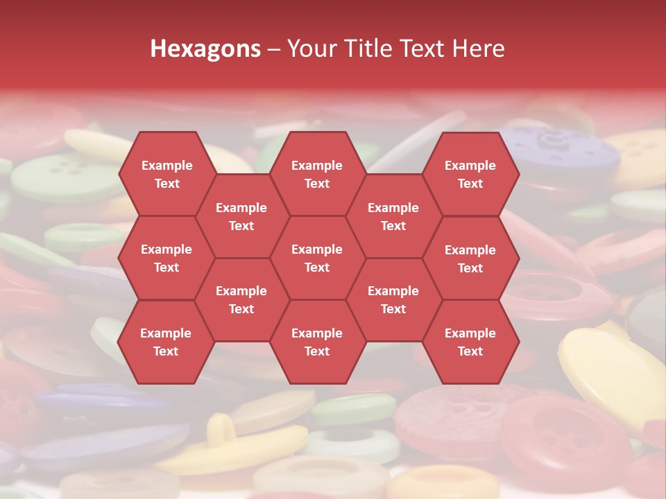 Needle Colorful Isolated PowerPoint Template