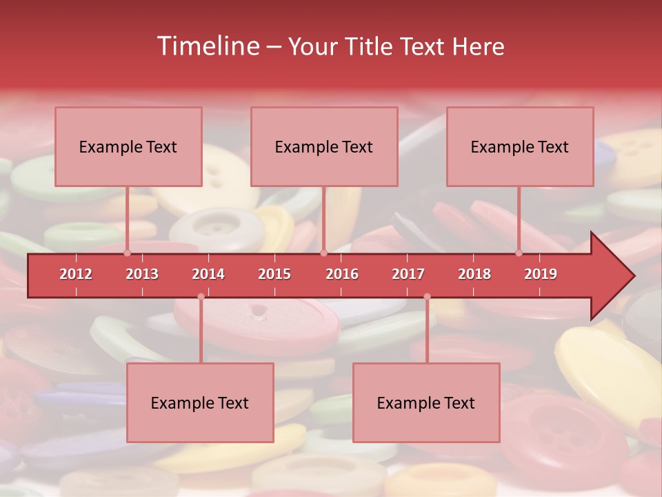 Needle Colorful Isolated PowerPoint Template