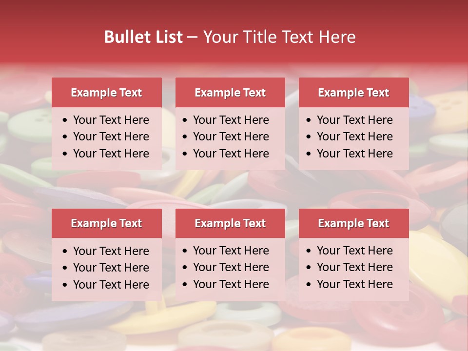 Needle Colorful Isolated PowerPoint Template