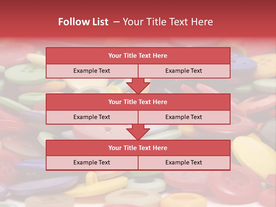 Needle Colorful Isolated PowerPoint Template