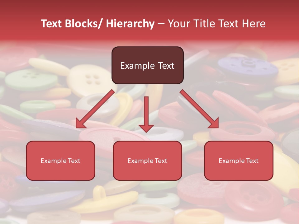 Needle Colorful Isolated PowerPoint Template