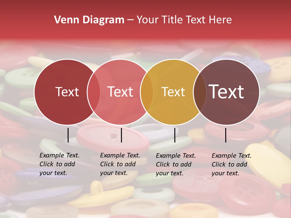 Needle Colorful Isolated PowerPoint Template