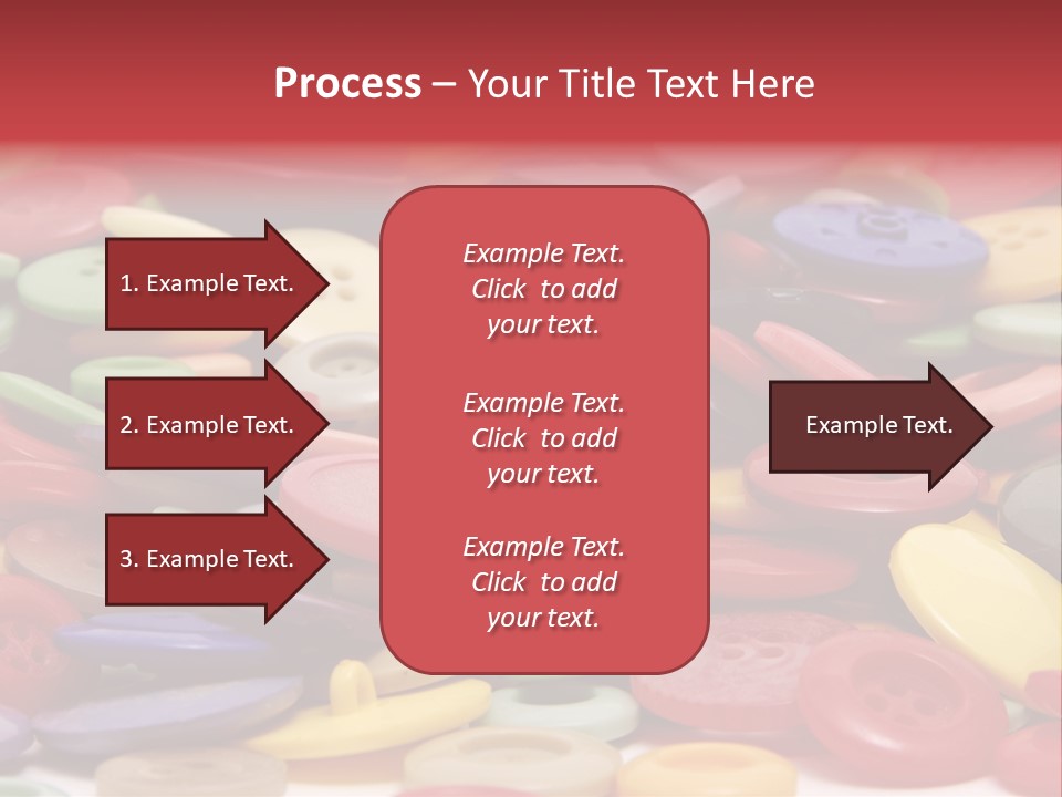 Needle Colorful Isolated PowerPoint Template