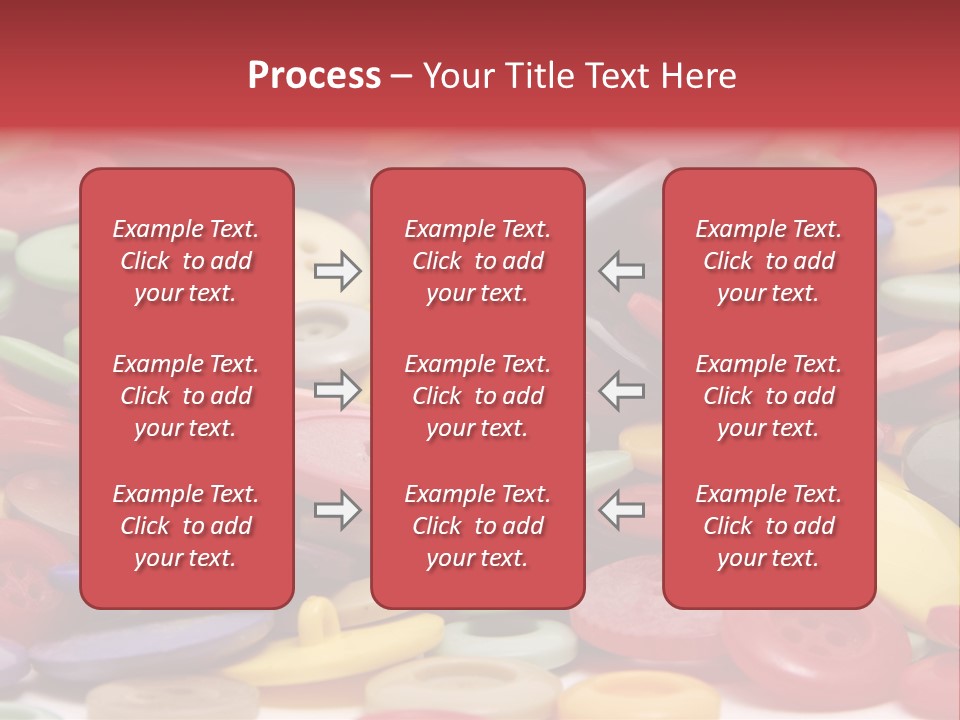 Needle Colorful Isolated PowerPoint Template
