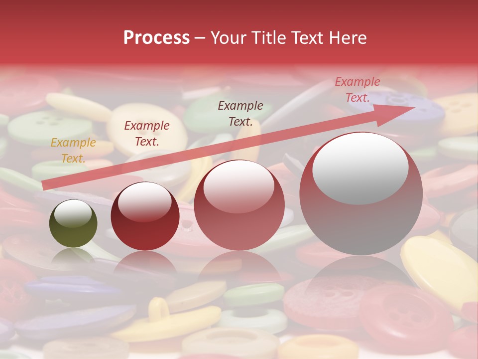 Needle Colorful Isolated PowerPoint Template