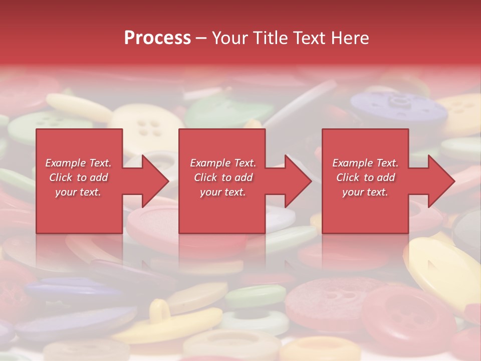 Needle Colorful Isolated PowerPoint Template