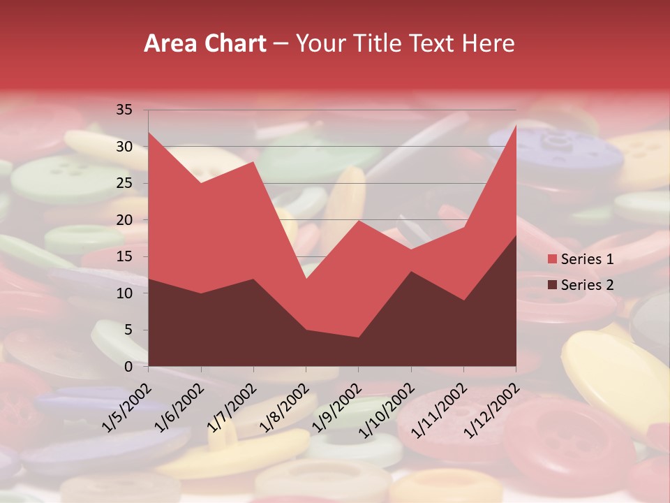 Needle Colorful Isolated PowerPoint Template