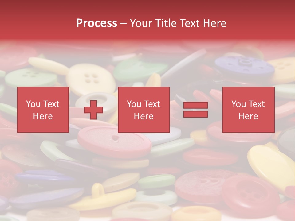 Needle Colorful Isolated PowerPoint Template