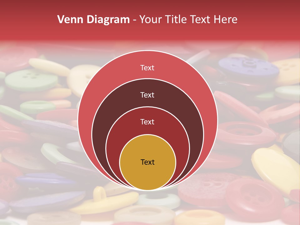 Needle Colorful Isolated PowerPoint Template