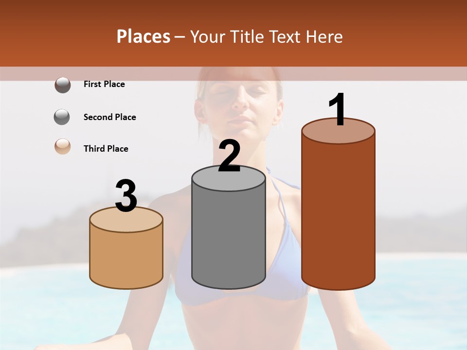 Trainer Stretch Seaside PowerPoint Template