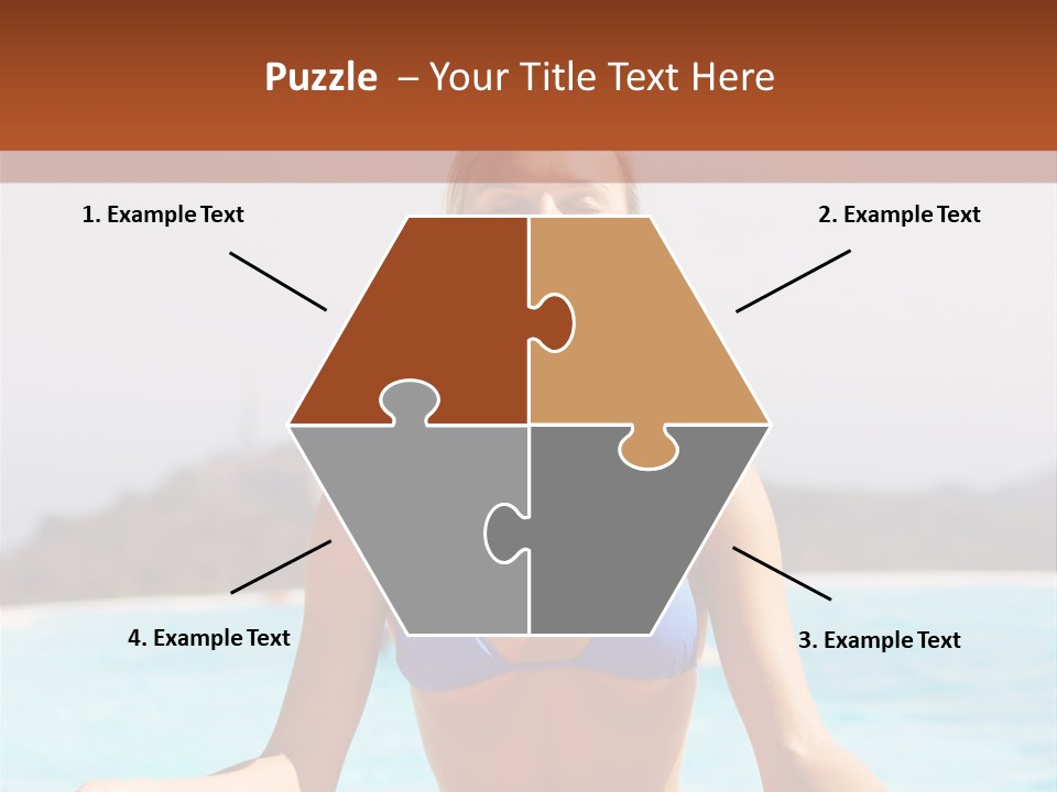 Trainer Stretch Seaside PowerPoint Template