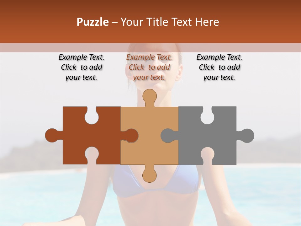 Trainer Stretch Seaside PowerPoint Template